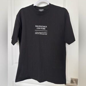 MEN BALENCIAGA COUTURE SHIRT Small